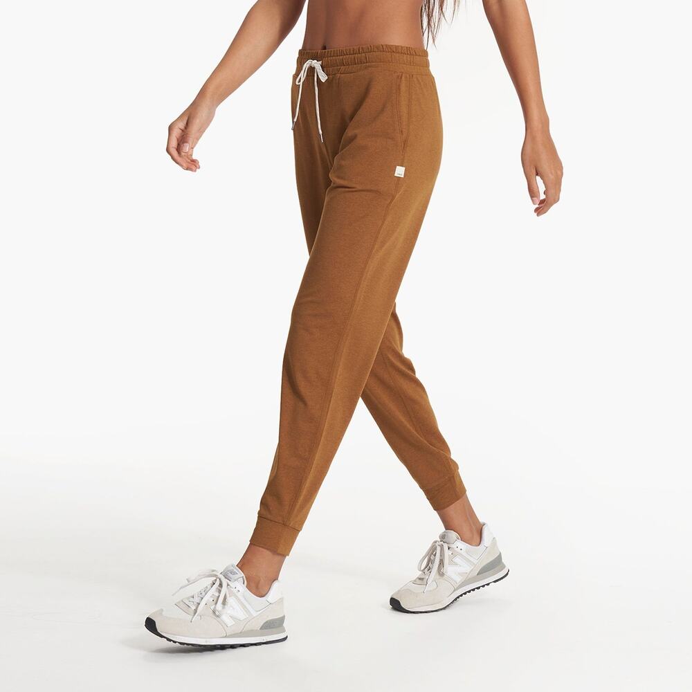 Vuori Performance Joggers Golden Brown Ochre Size XS